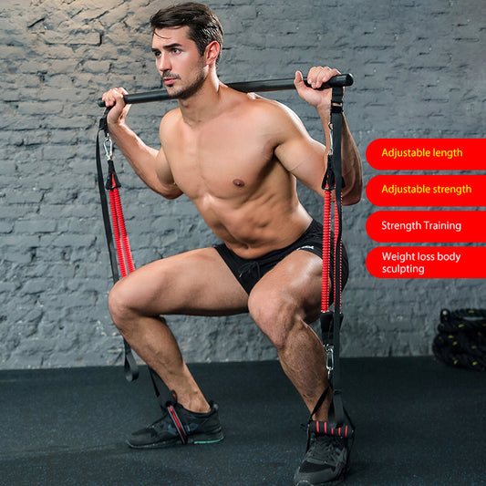 Bar Workout Trainer with Resistance Bands - Fit Me In